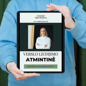 Verslo liudijimas atmintinė verslui